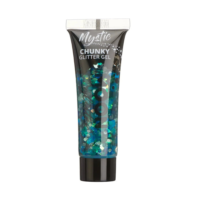 Moon Glitter Mystic Chunky Glitter Gel Atlantis 12ml van Moon Creations koop je bij Partywinkel