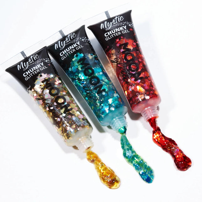 Moon Glitter Mystic Chunky Glitter Gel Autumn 12ml van Moon Creations koop je bij Partywinkel