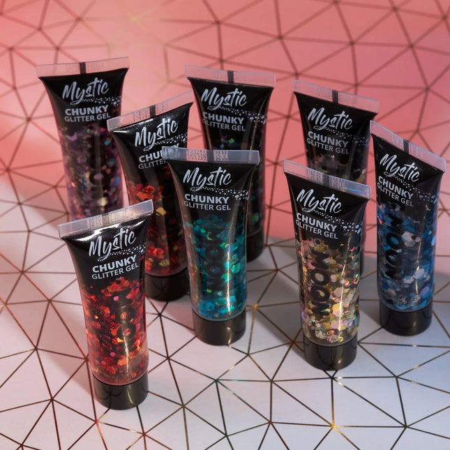 Moon Glitter Mystic Chunky Glitter Gel Fairytale 12ml van Moon Creations koop je bij Partywinkel