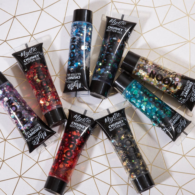 Moon Glitter Mystic Chunky Glitter Gel Fairytale 12ml van Moon Creations koop je bij Partywinkel