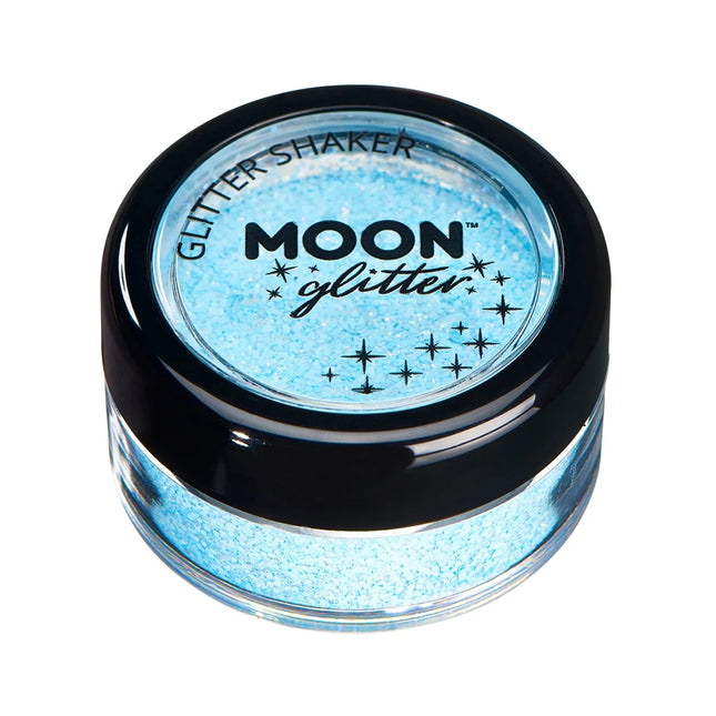 Moon Glitter Pastel Glitter Shakers Baby Blue 5g van Moon Creations koop je bij Partywinkel