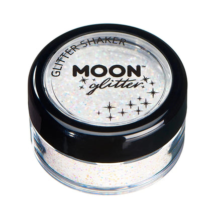 Moon Glitter Pastel Glitter Shakers White 5g van Moon Creations koop je bij Partywinkel