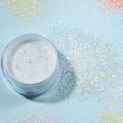 Moon Glitter Pastel Glitter Shakers White 5g van Moon Creations koop je bij Partywinkel