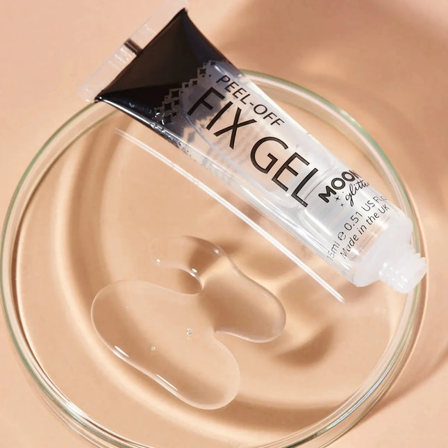 Moon Glitter Peel - Off Glitter Fix Gel 15ml van Moon Creations koop je bij Partywinkel