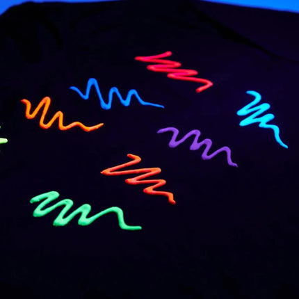 Moon Glow Neon UV Fabric Paint 125ml Intense Yellow 125ml van Moon Creations koop je bij Partywinkel