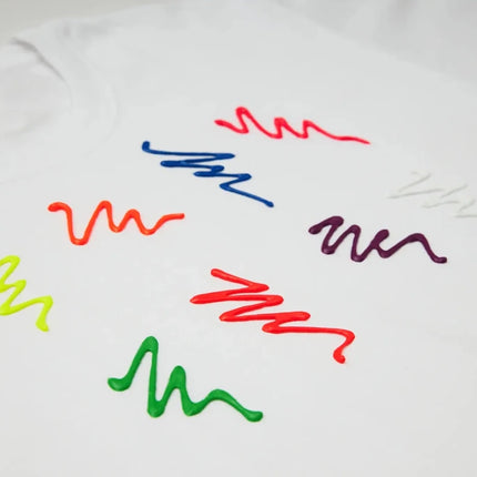 Moon Glow Neon UV Fabric Paint 125ml White 125ml van Moon Creations koop je bij Partywinkel