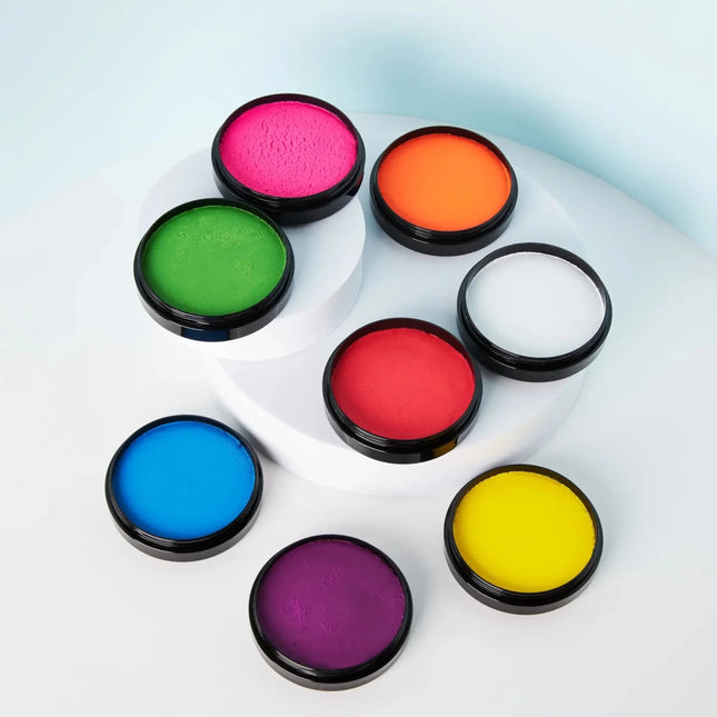 Moon Glow Neon UV Pro Face Paint Intense Red 36g van Moon Creations koop je bij Partywinkel