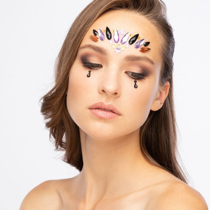 Moon Terror Halloween Face Jewels Evil Queen van Moon Creations koop je bij Partywinkel