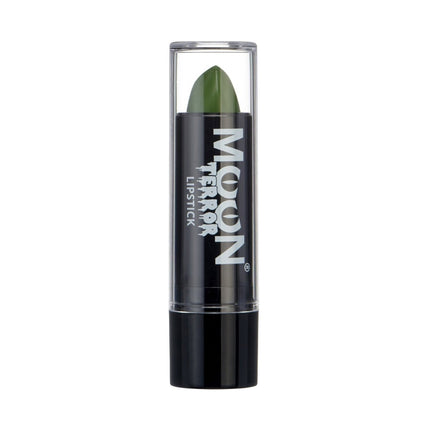 Moon Terror Halloween Lipstick Zombie Green 4.2g van Moon Creations koop je bij Partywinkel