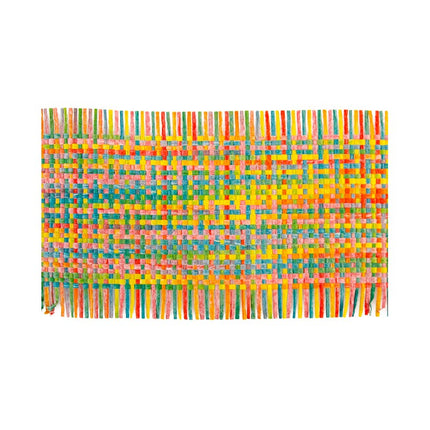 WIELOKOLOROWA WSTĄŻKA STOŁOWA 12 CM X 3 M