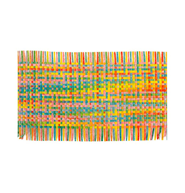 WIELOKOLOROWA WSTĄŻKA STOŁOWA 12 CM X 3 M