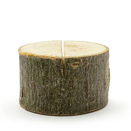 Naamkaarthouders Hout 4cm 6st van Partydeco koop je bij Partywinkel