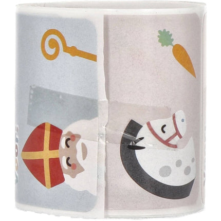 Naamstickers Cadeau Sint en pieten van Folat koop je bij Partywinkel