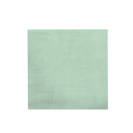 Serwetki zielone pastelowe 16,5cm 8szt