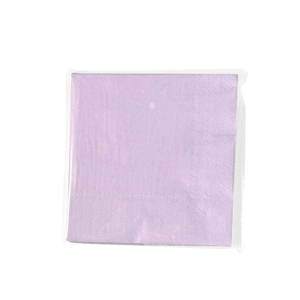 Fioletowe serwetki pastelowe 16,5 cm 8 szt
