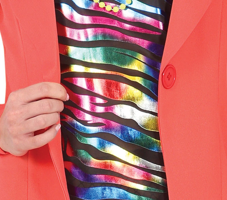 Neon 80S Kostuum Regenboog Dames van Fiestas Guirca koop je bij Partywinkel