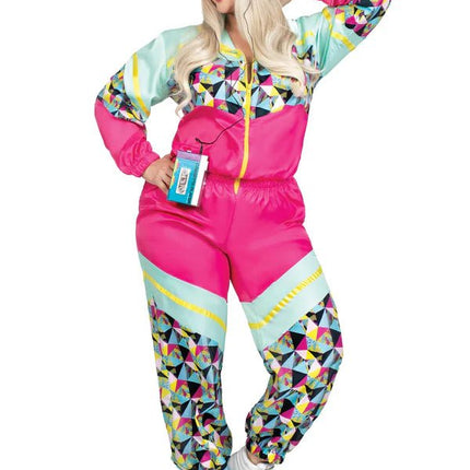Neon 80S Trainingspak Fout Dames Leg Avenue - Partywinkel - 714718572802