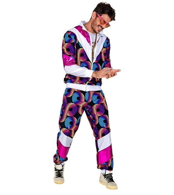 Neon 80S Trainingspak Fout Disco van Widmann koop je bij Partywinkel