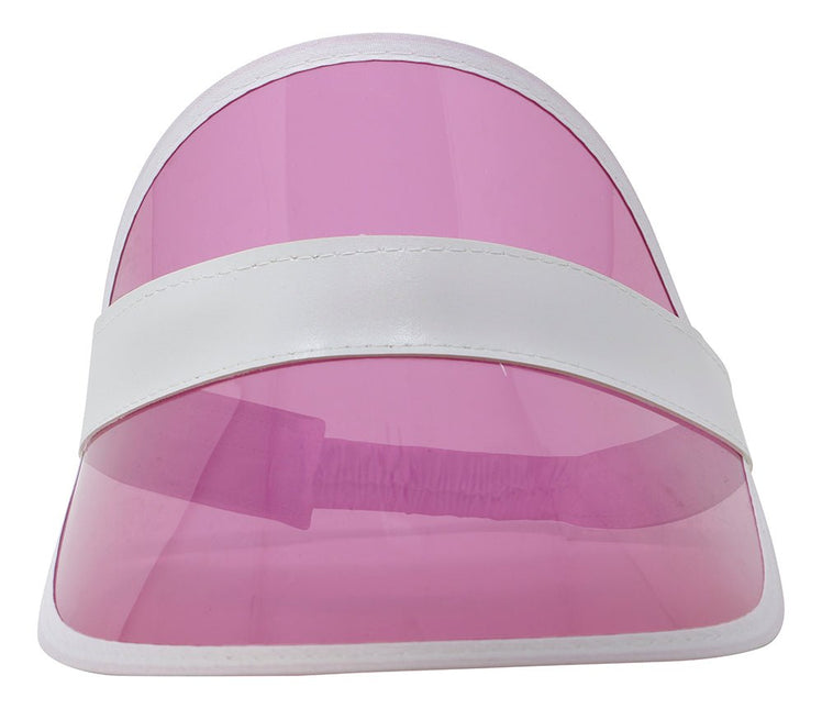 Neon 80S Zonneklep Roze 25cm - Partywinkel - 8434077135761