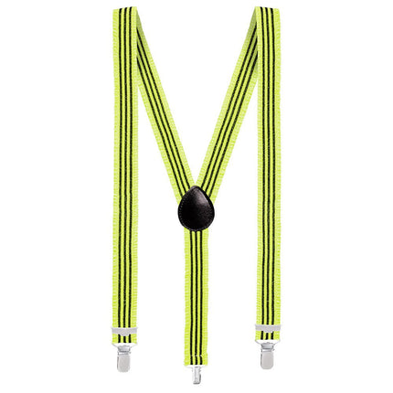 Neon Geel Bretels Ruches van Boland koop je bij Partywinkel