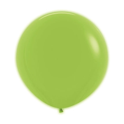 Neon Groene Ballonnen 61cm 3st van Sempertex koop je bij Partywinkel