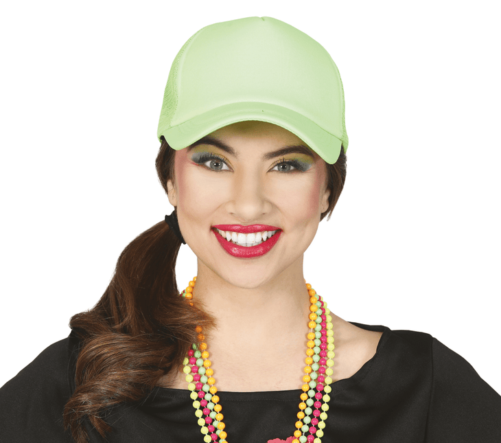 Neon Groene Pet van Fiestas Guirca koop je bij Partywinkel