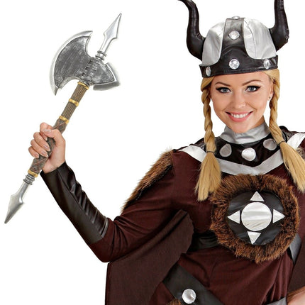 Nep Bijl Met Spijkers 54cm van Widmann koop je bij Partywinkel