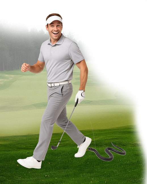 Nep Slang met touw en clip van Fiestas Guirca koop je bij Partywinkel