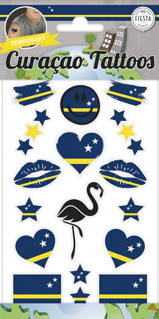 Nep Tattoos Curacao van WeFiesta koop je bij Partywinkel
