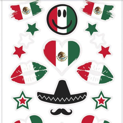 Nep Tattoos Mexico van WeFiesta koop je bij Partywinkel