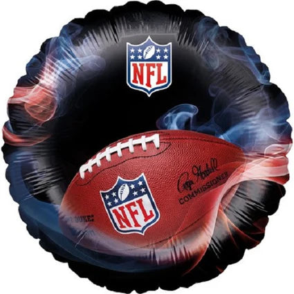 Balonik NFL z helem, pusty, 45 cm