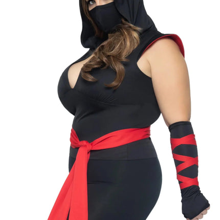 Ninja Jumpsuit Dames Leg Avenue van Leg Avenue koop je bij Partywinkel