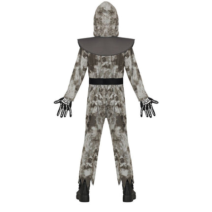 Ninja Kostuum Kind Grijs van Fiestas Guirca koop je bij Partywinkel