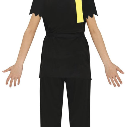 Ninja Kostuum Zwart Geel Jongen van Fiestas Guirca koop je bij Partywinkel