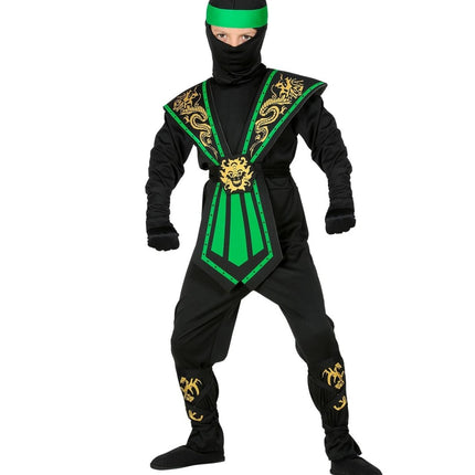 Ninja Pak Groen Jongen - Partywinkel - 8003558385157