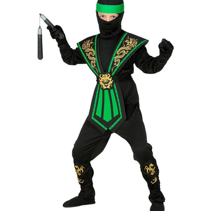 Ninja Pak Groen Jongen - Partywinkel - 8003558385157