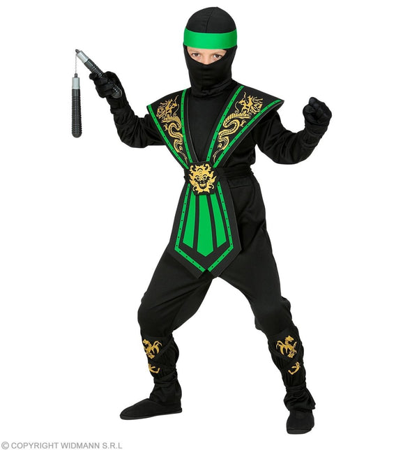 Ninja Pak Groen Jongen - Partywinkel - 8003558385157