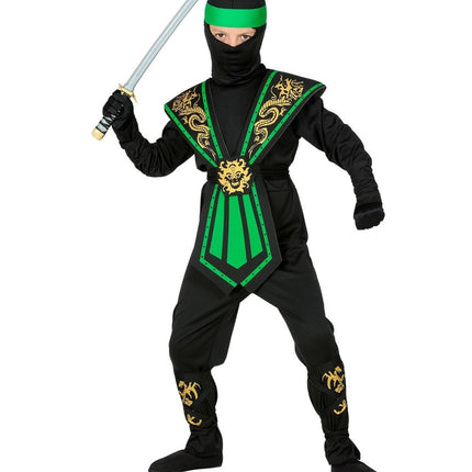 Ninja Pak Groen Jongen - Partywinkel - 8003558385157