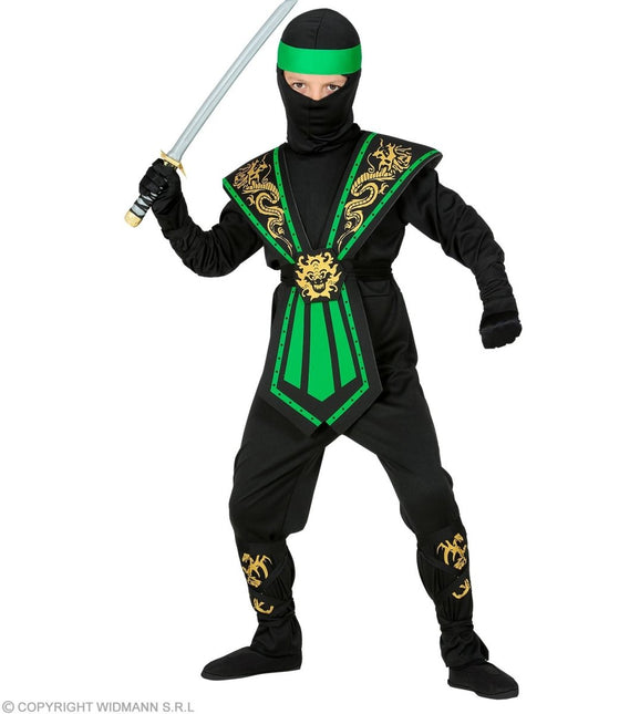 Ninja Pak Groen Jongen - Partywinkel - 8003558385157
