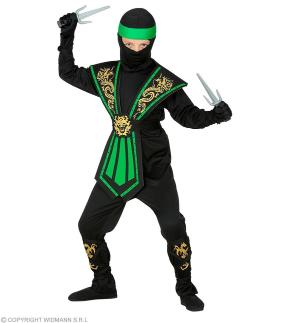 Ninja Pak Groen Jongen - Partywinkel - 8003558385157