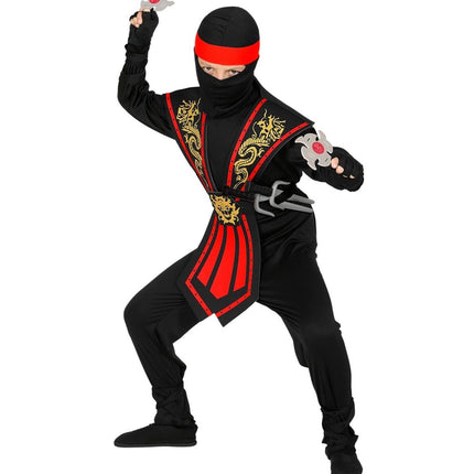 Ninja Pak Jongen 9 delig - Partywinkel - 8003558385652