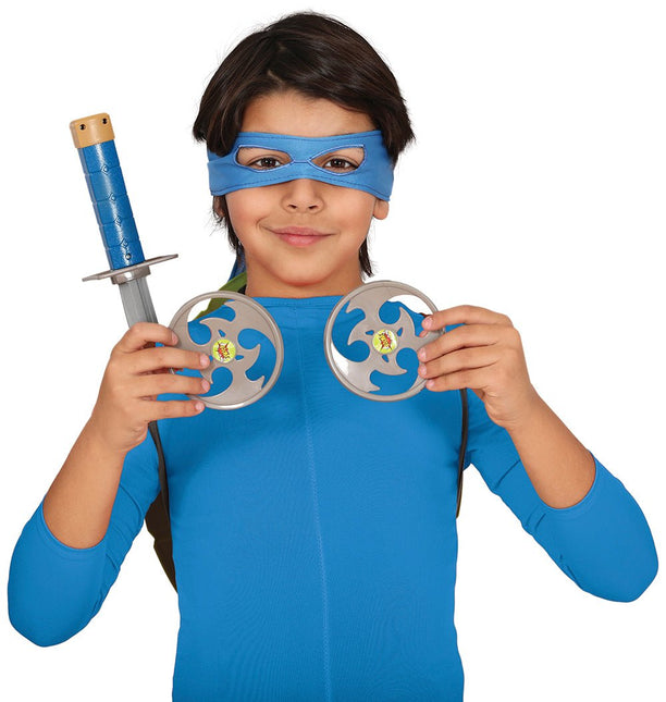 Ninja Turtle Accessoireset 6 delig - Partywinkel - 8434077167212