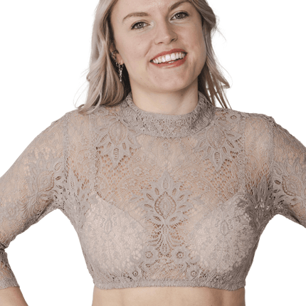 Oktoberfest Blouse Bruin Dames van Haus Huberts koop je bij Partywinkel