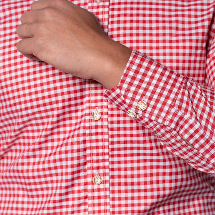 Oktoberfest Blouse Rood Heren - Partywinkel - 8720847791061