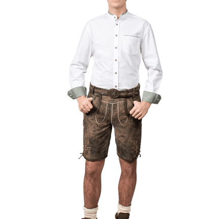 Oktoberfest Blouse Wit Heren van Haus Huberts koop je bij Partywinkel