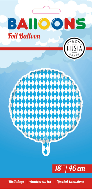 Oktoberfest Helium Ballon Bavaria Leeg 45cm van WeFiesta koop je bij Partywinkel