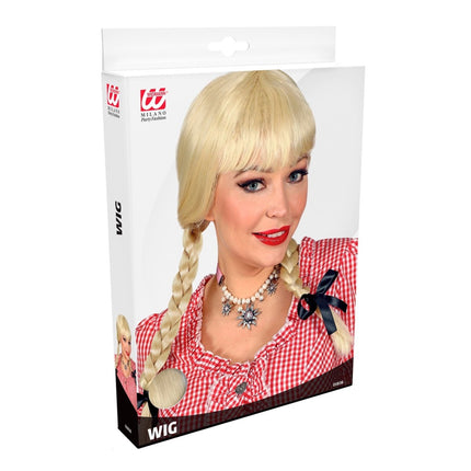 Oktoberfest Pruik Blond van Widmann koop je bij Partywinkel