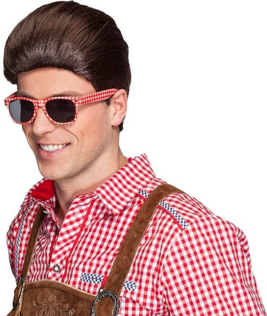 Oktoberfest Rood Witte Bril van Orlob koop je bij Partywinkel