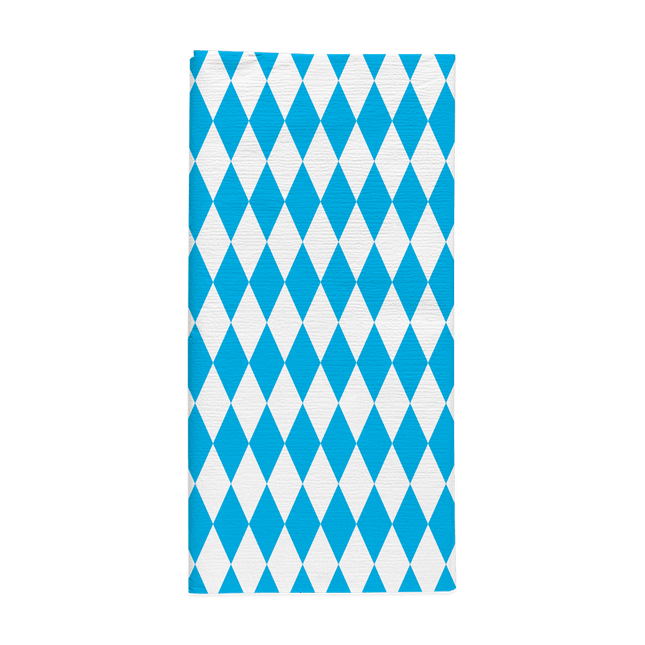 Oktoberfest Tafelkleed Blauw Wit Geruit 1,8m van WeFiesta koop je bij Partywinkel