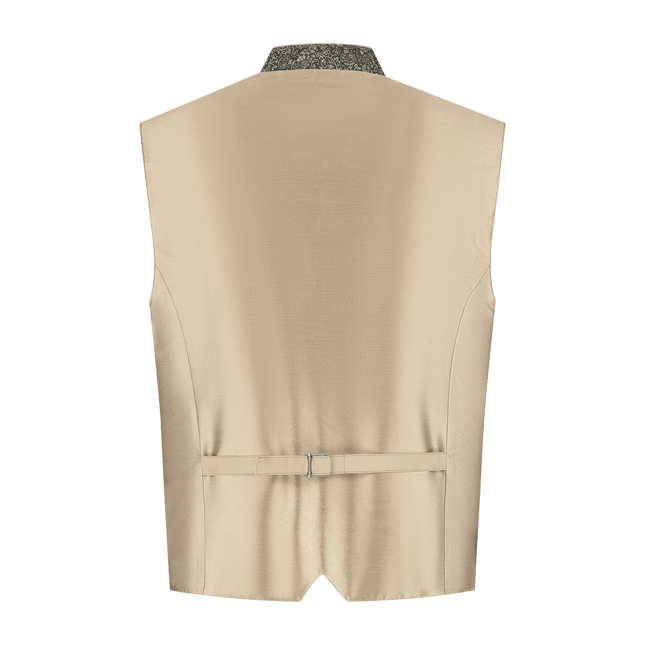 Oktoberfest Vest Donkergroen Trachtenweste Jaquard van Haus Huberts koop je bij Partywinkel